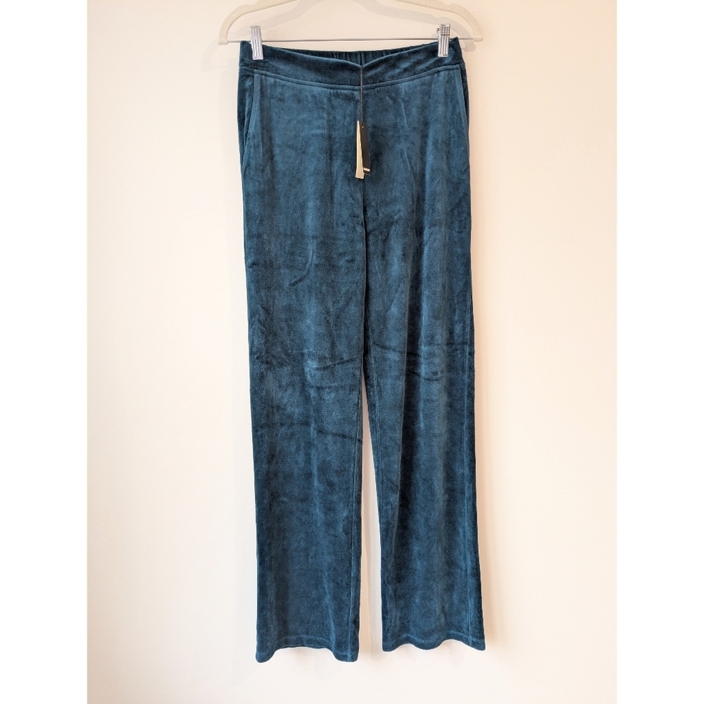 Monrow Velour Wide Leg Pant